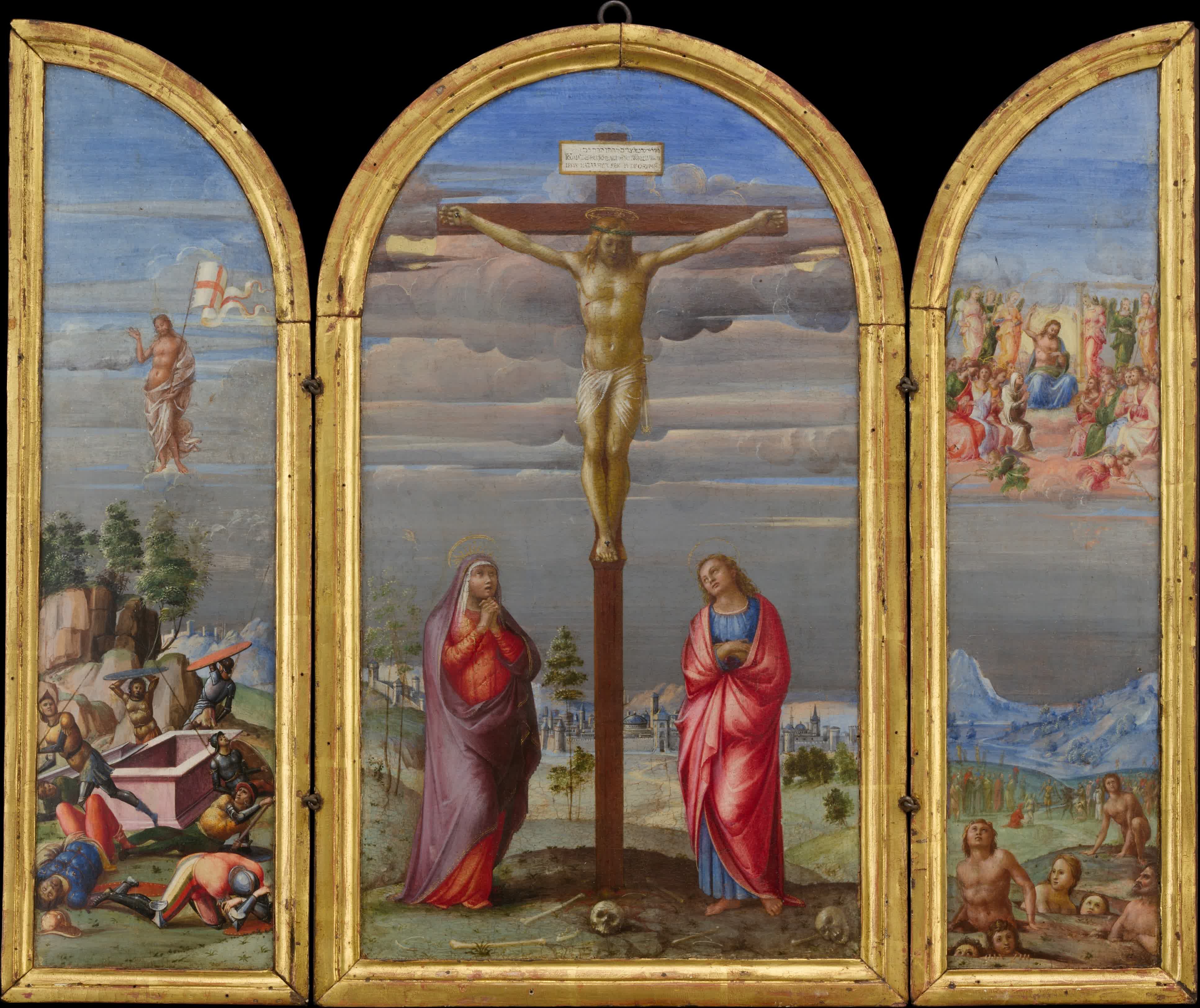 The Crucifixion of our Lord Jesus Christ, by Francesco Granacci.