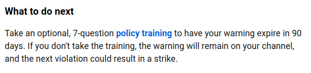 The humiliation ritual known as “YouTube Policy Training”